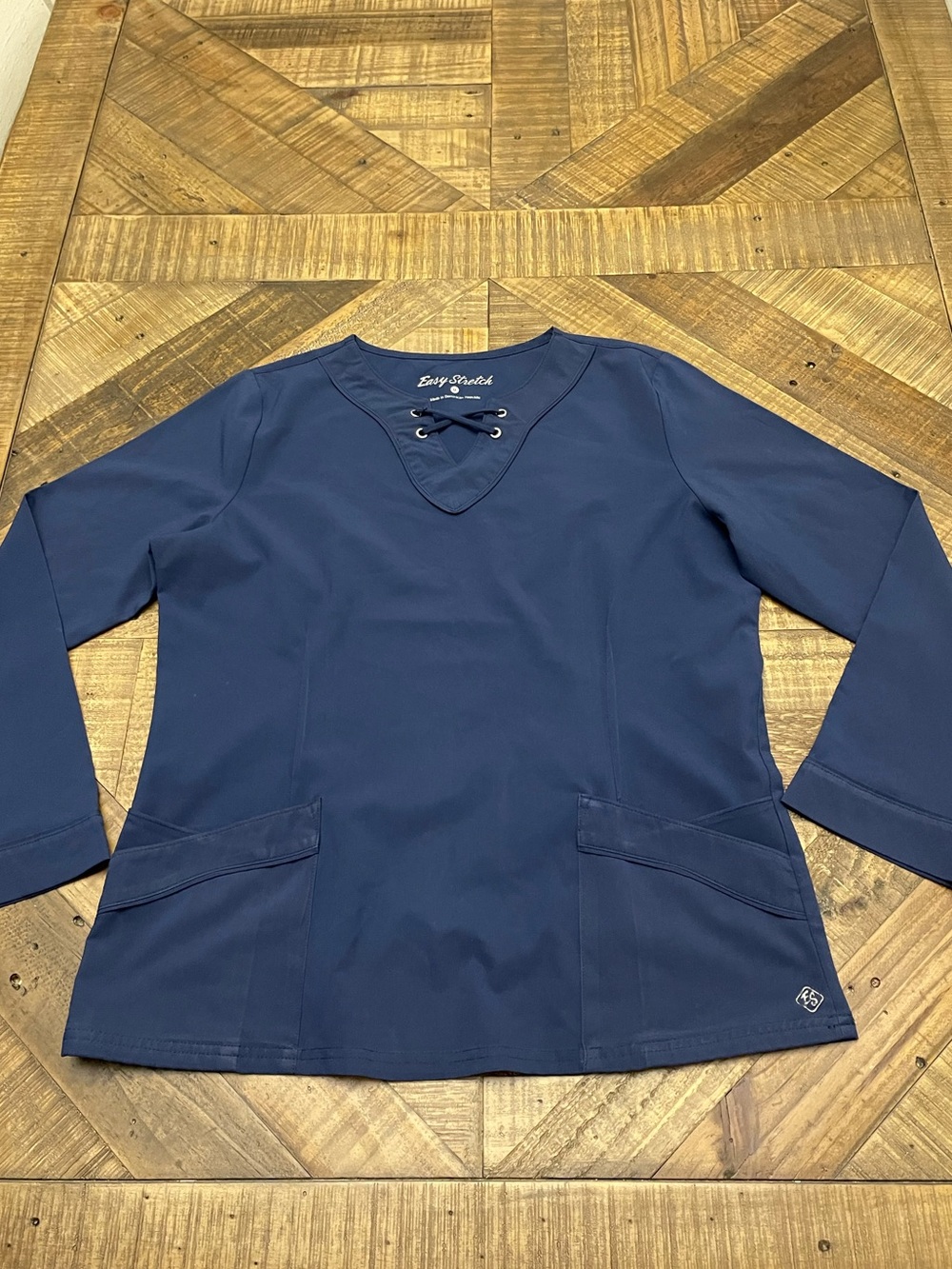 Easy Stretch by Butter-Soft long-sleeve medical scrub top
